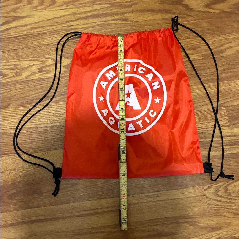 Red Drawstring Bag - Picture 4 of 5